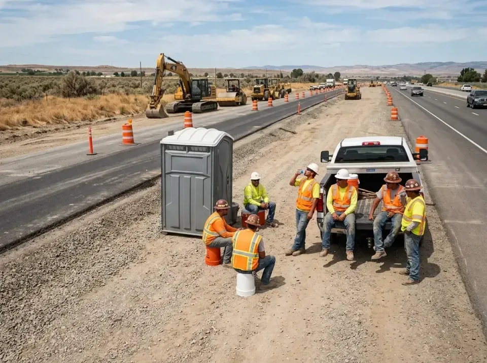 highway-road-construction-crew-007 — frequently asked questions, Porta Potty and Restroom Rentals in Rayville, LA